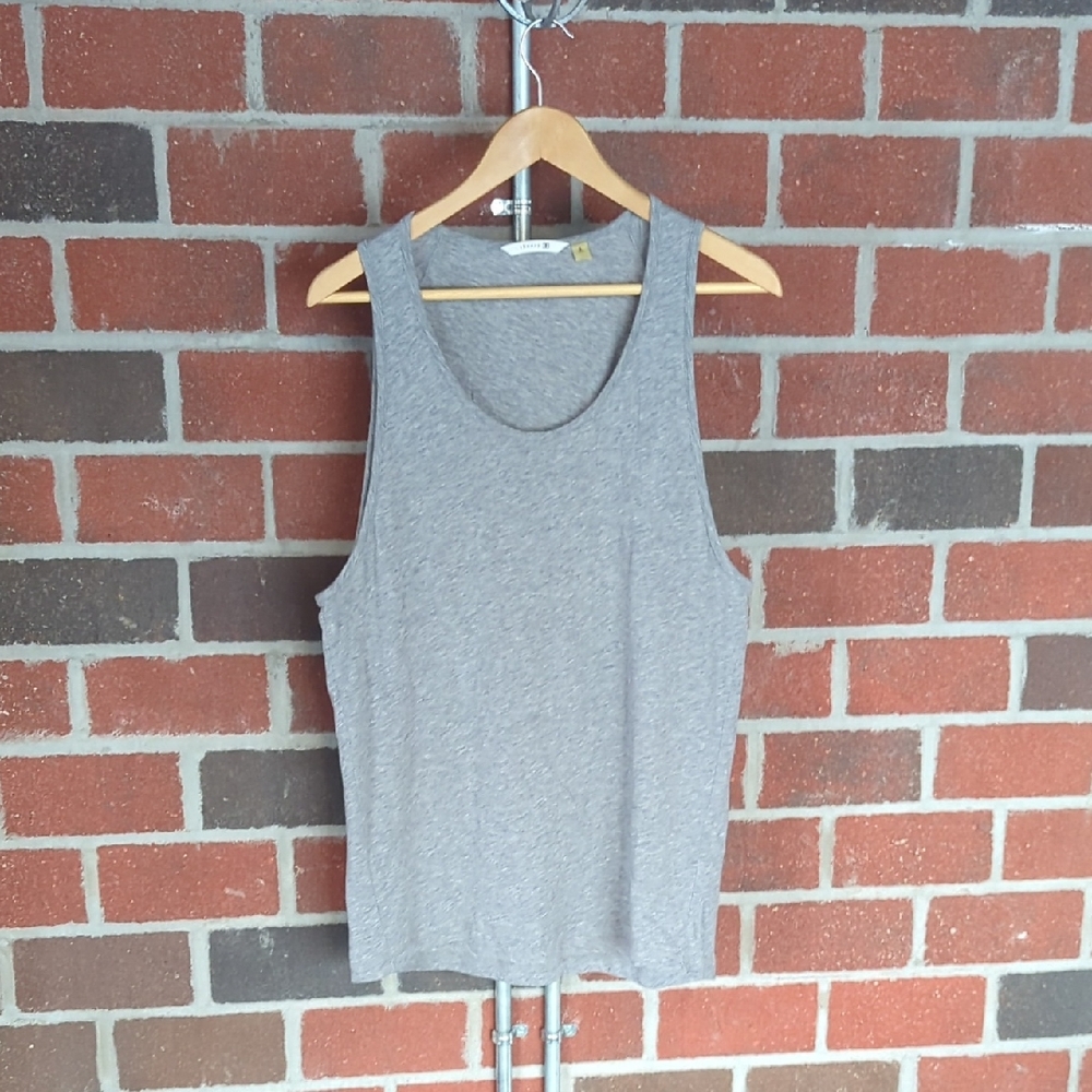 Theory Light Gray Tank Top